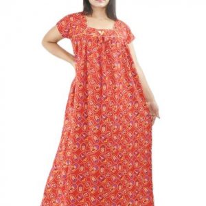 Red Square Neck Short Sleeve with chord