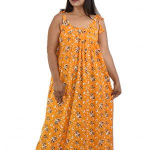 Orange Ribbon Nighty