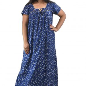 Blue Tiny Moon Petal Prints