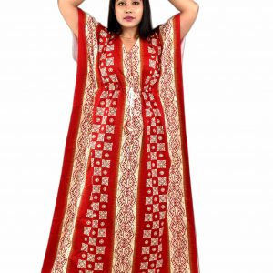 Red Indoneasin Kaftan