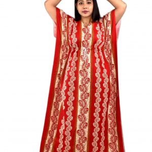 Red Indoneasin Kaftan