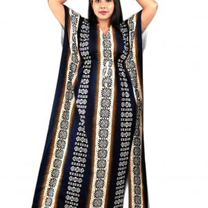 Blue Indoneasin Kaftan