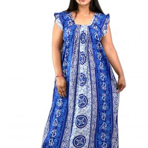 Blue Procian pleat Nighty