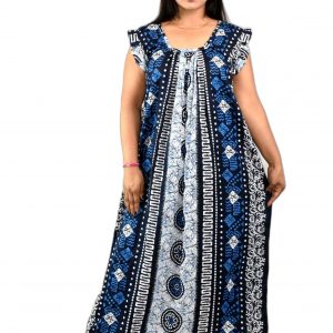 Blue Procian pleat Nighty