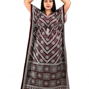 Maroon Indoneasin Kaftan