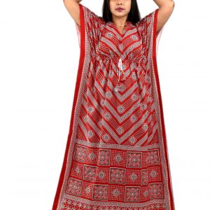 Red Indoneasin Kaftan