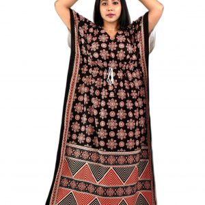 Red Indoneasin Kaftan