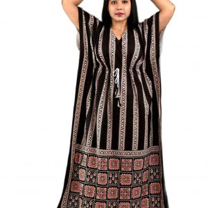 Black Indoneasin Kaftan