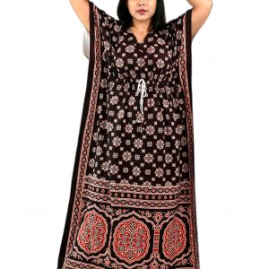 Black Indoneasin Kaftan