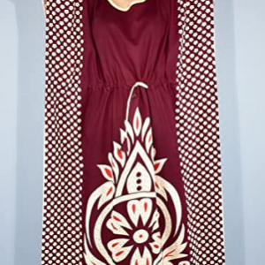 BDROX Indonesiya Marron Kaftan Nighty_Amazon#BFCNTGF0000000258