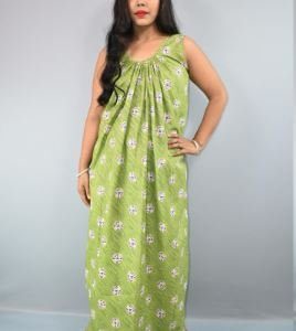 BDROX Dull Cotton Maxi Nighty #meesho BFCNPCF0000000694