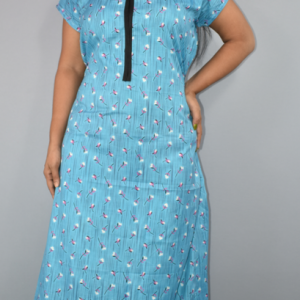 BDROX Maxi Nighty Blue#meeshoBFCNP0F0000000712