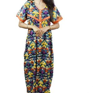 BDROX cotton Maxi Nighty with Green arrow Printed_Meesho#IQyG26nh_Amazon#BDROX50CNH_ATG