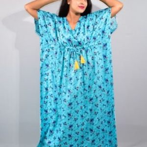 BDROX Blue Kaftan Nighty_ImghwKr4_Shopsy#BFGNBLF0000000617