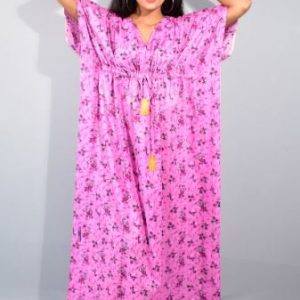 BDROX PINK Kaftan Nighty_Amazon# BFCNBRF0000000021