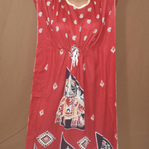BDROX Indonesian Cotton Elephant Printed Red Kaftan Nighty#meesho-1449355995
_meesho_Meesho#WYIOcTry_Amazon#BFSSNBLS000000332
