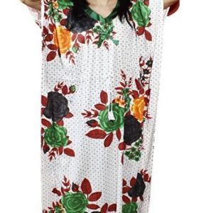 BDROX Cotton Flower Printed White-Green Kaftan Nighty_#Meesho
_ jhqYOK6H_Amazon#BDROX45_KAFTAN_COTTON_WHITE_GREEN