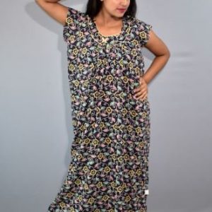 BDROX Blue Maxi Nighty