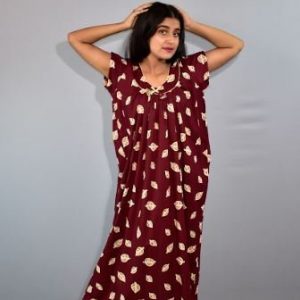BDROX Maroon Maxi Nightymeesho_BFCNMF00000000126