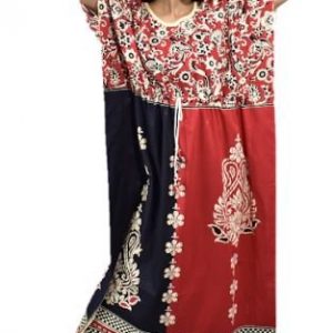 BDROX Indonesiya Red Black Kaftan Nighty_amazon#BFCNPF00000000259_BFGNRF00000000616