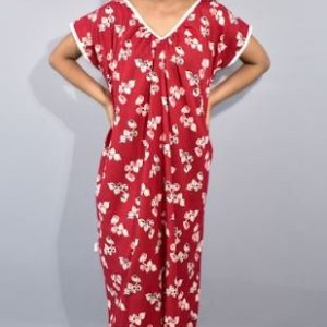 BDROX Red Maxi nighty