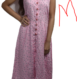 BDROX Rayon Pink Kurti M size
