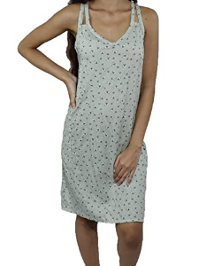 BDROX Short Rayon Designer nighty Green L size_meesho#YpswCU8x_Amazon#BDROX57RSN_PS_L