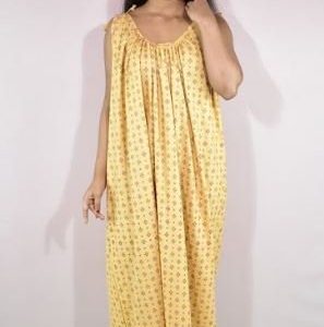 BDROX Cotton Creme Maxi Nighty_Meesho#MBFCNRF0000000062