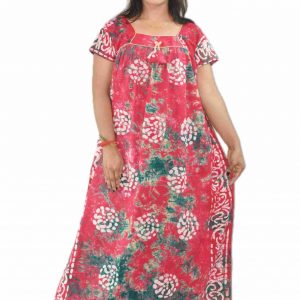 Pink Square Neck Chord With Short Sleeve