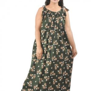 Green Ribbon Maxi Nighty
