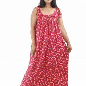 Pink Ribbon Maxi Nighty