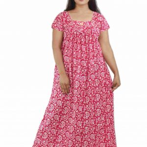 Pink Square Neck Short Sleeve with chord