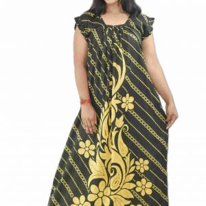 Pink Square Neck Pleated Sleeve
