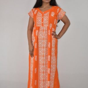Cotton Yellow Nighty