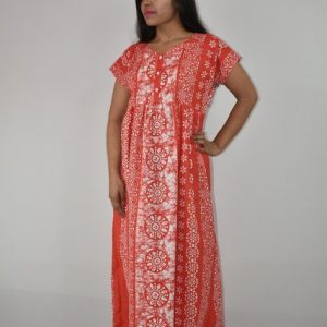 Cotton Red Nighty