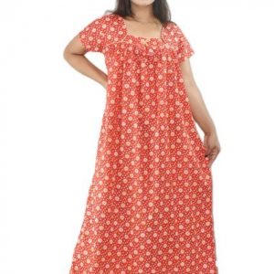 Red Square Neck short Sleeve with Chord