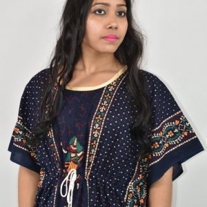 Blue Gujri Kaftan