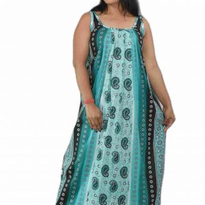 Green Round Neck Narrow Sleeve