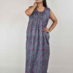 Steel Cotton Maxi Nighty