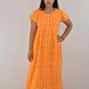 Orange Maxi nighty