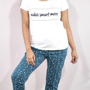 Hosiery Pant T-shirt Set L