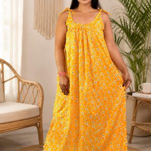 Yellow Procian Ribbon Nighty